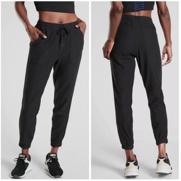 Athleta Farallon Jogger Pant Black Womens Size XS - Picture 1 of 7